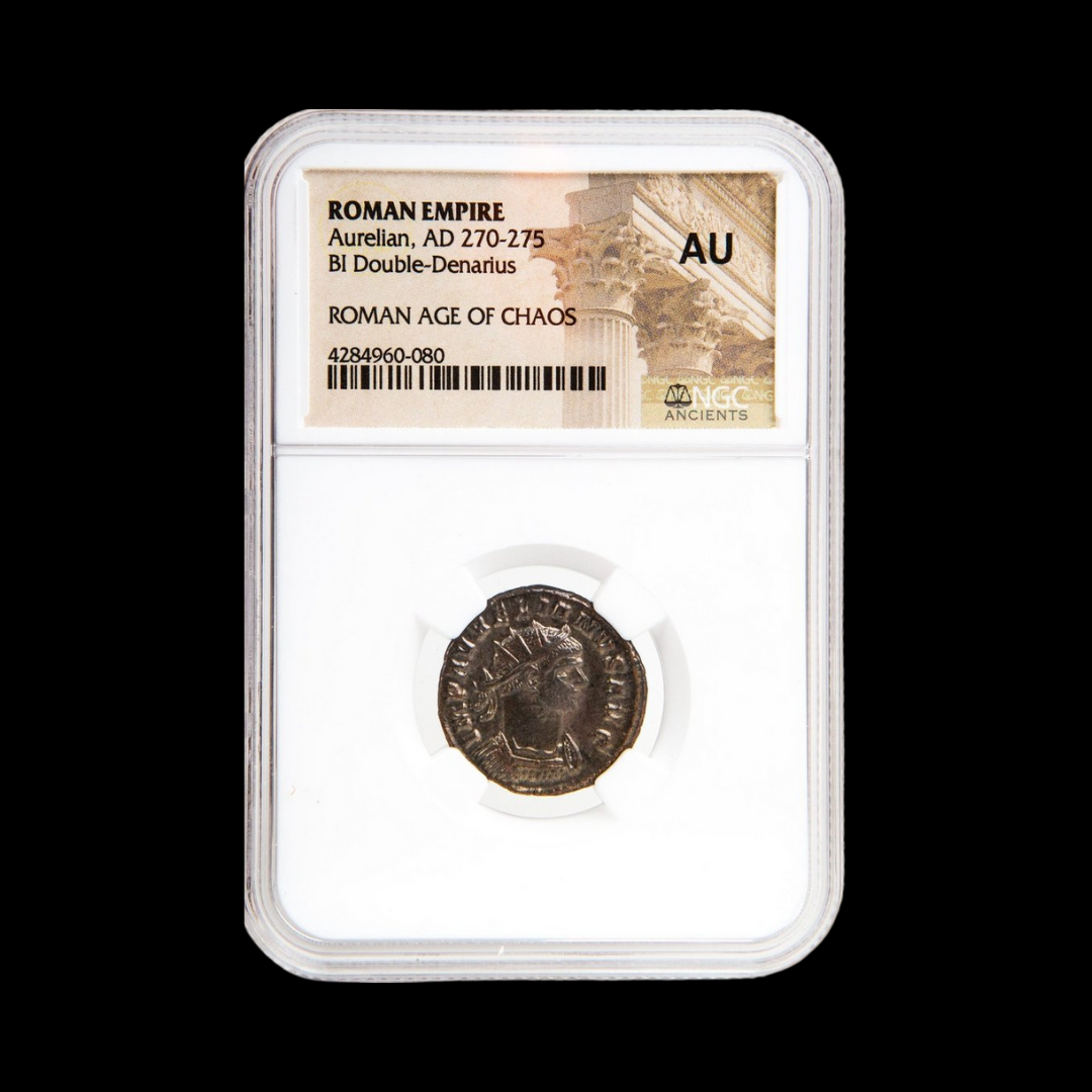 世界の貨幣 コレクション 217〜270 Roman Bronze Coin of Aurelian (about 1750-1755 years ago